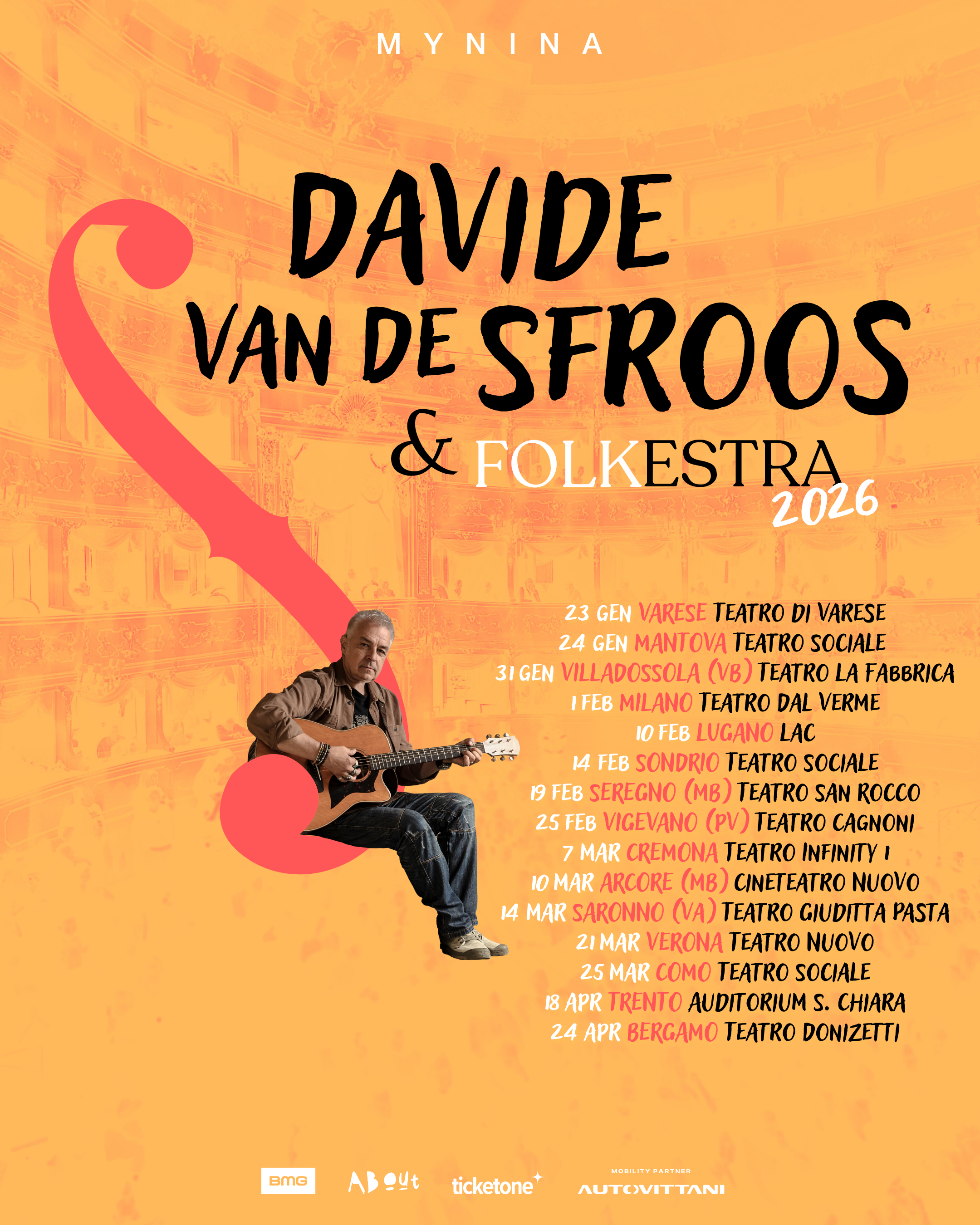 DAVIDE VAN DE SFROOS & FOLKESTRA 2026